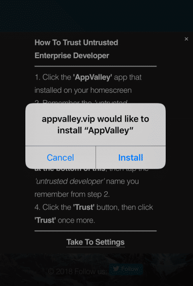 AppValley for iOS 14