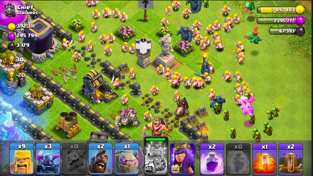 moded clash of clans