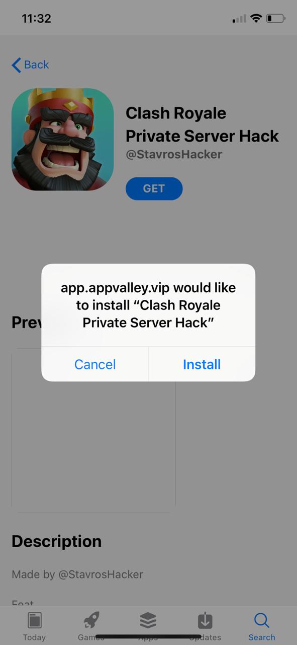 latest clash royale hack appvalley
