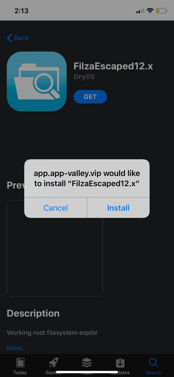 DOWNLOAD FILZAESCAPED ON Ios