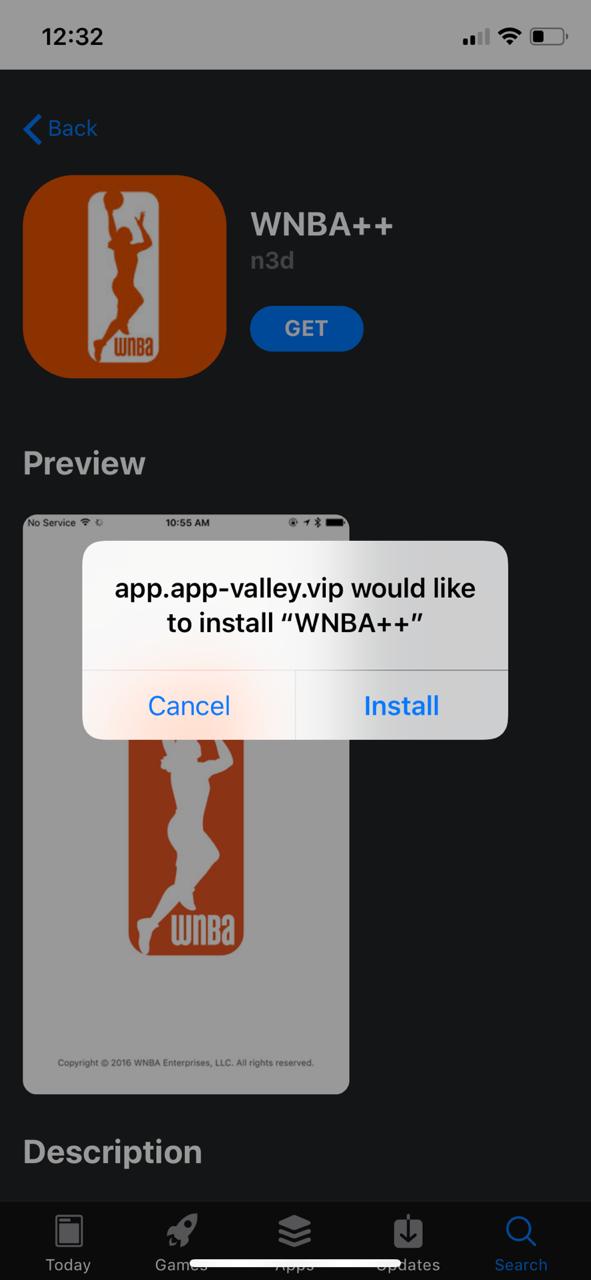 Updated WNBA++ on iOS