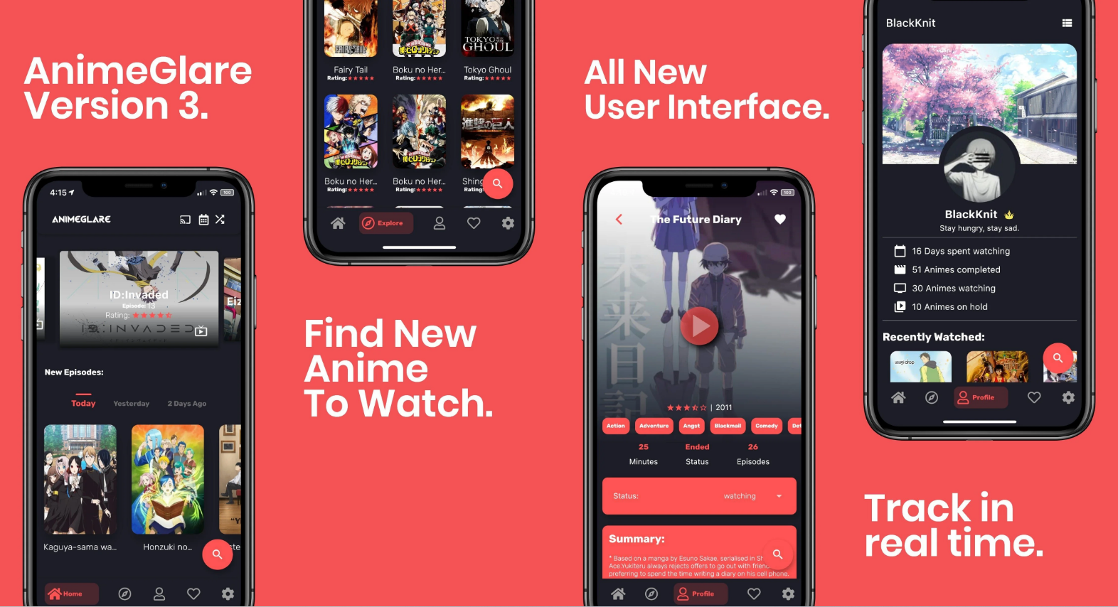 Watch Unlimited Anime with AnimeGlareon iPhone for free