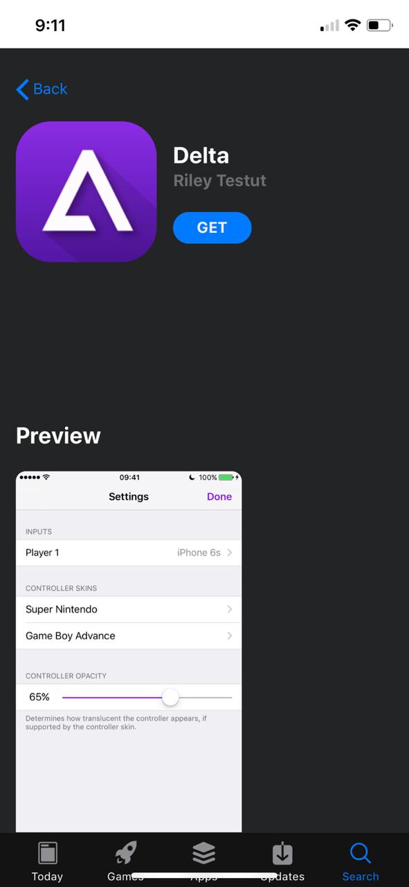 delta emulator download ios 14