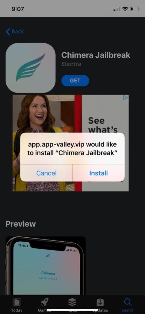 Install Chimera Jailbreak on iOS