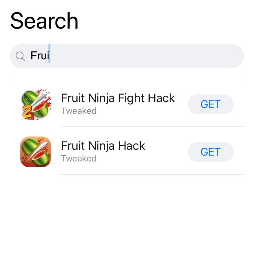Search Fruit Ninja Hack