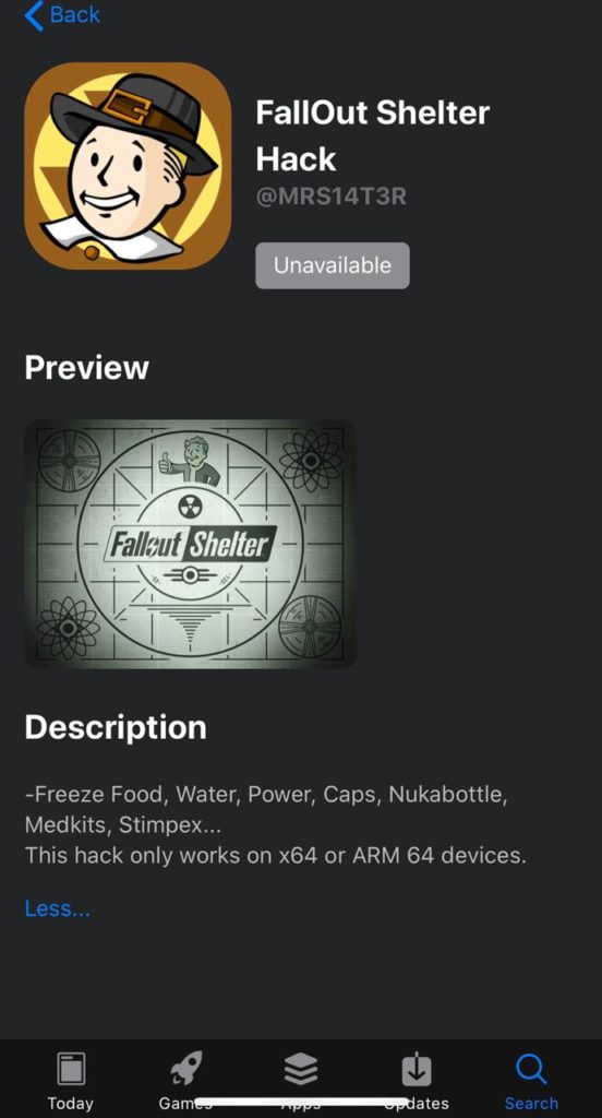 INSTALL FALLOUT SHELTER