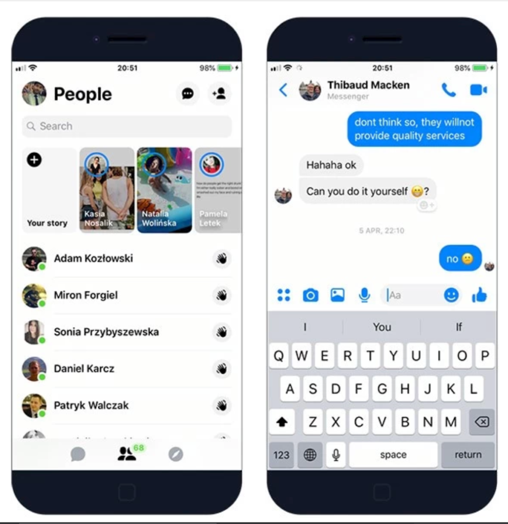 Messenger++ iOS