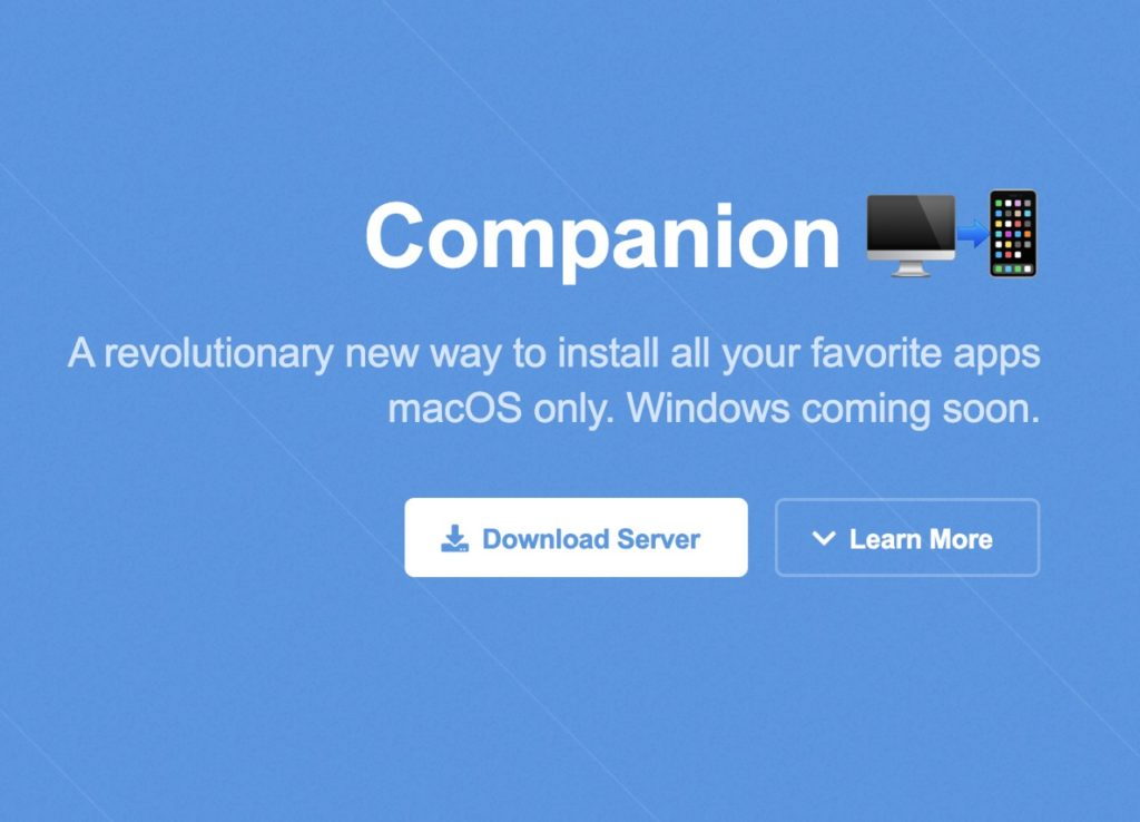 A companion mac os download