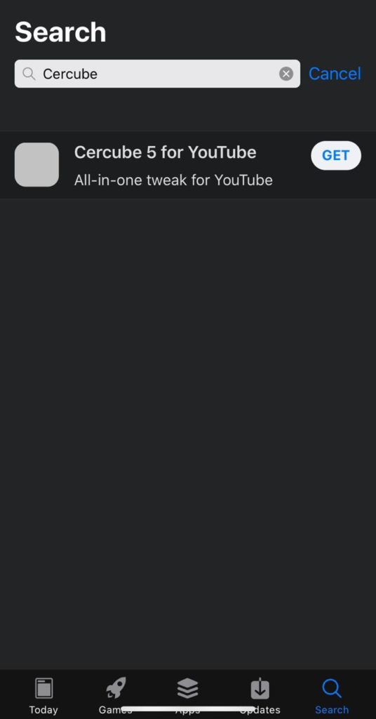 Cercube 5 For Youtube Ios Download On Iphone Ipad No Ads