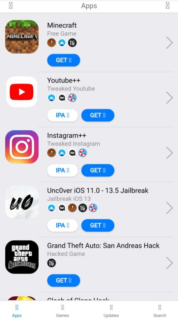 iOS Haven on iOS