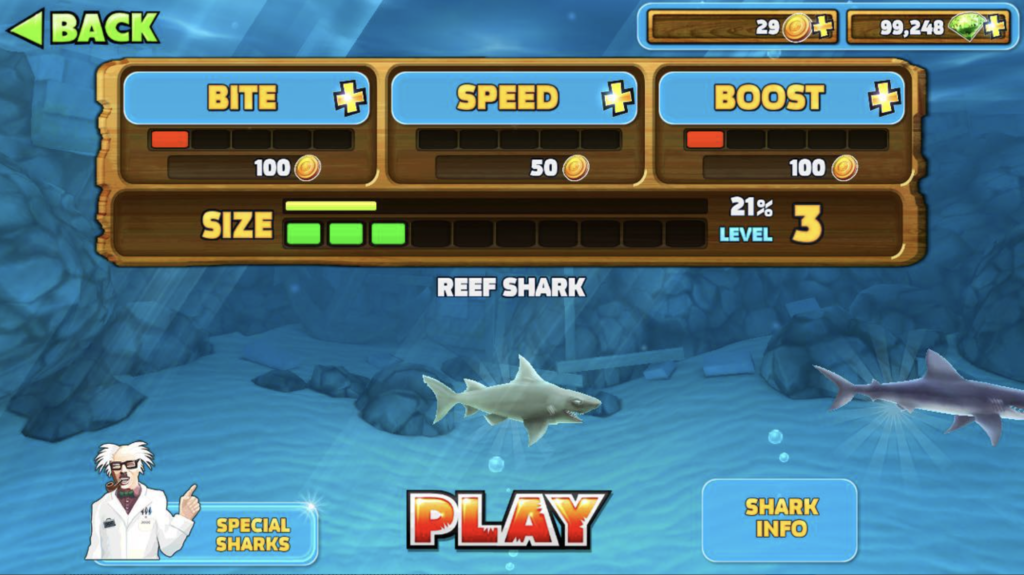Hungry Shark Evolution MOD - Unlocked on iPhone