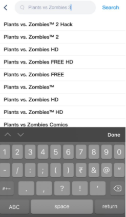 Plant vs zombies hack on iOS