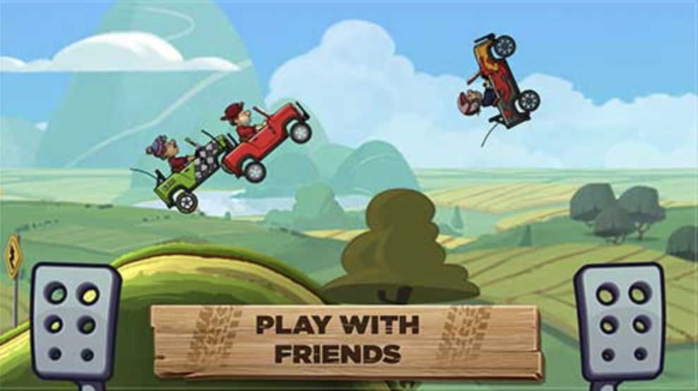 Launch the Game and Enjoy - Hill Climb Racing 2 MOD FREE
