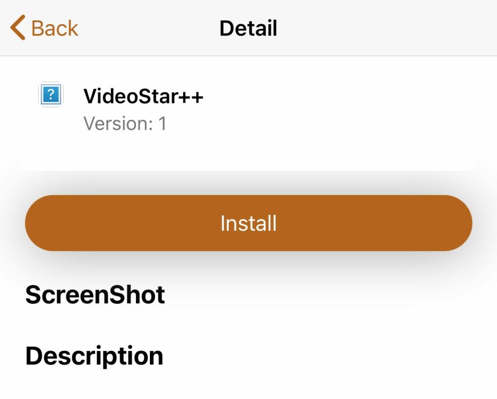 videostar++ iOS