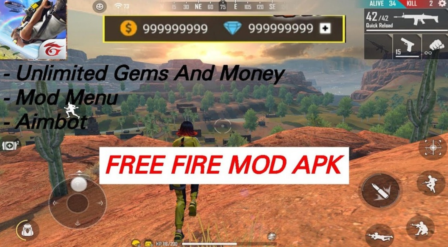 Free Fire MOD Features